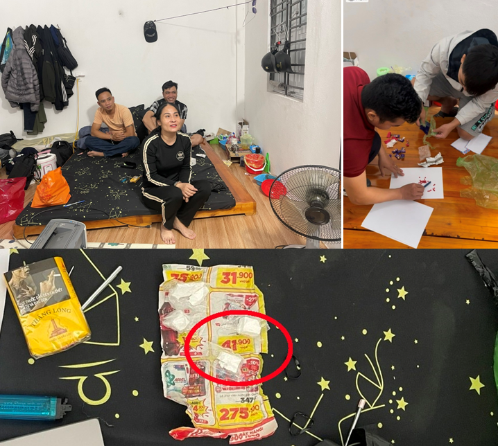 Phá 1 ổ nhóm, bắt giữ 5 đối tượng liên quan tội phạm về ma túy ở địa bàn quận Lê Chân và huyện Vĩnh Bảo